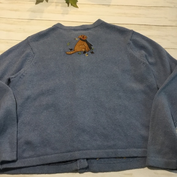 Dog autumn cardigan sweater - Picture 2 of 8